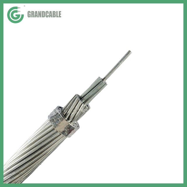 50MM2 ACSR conductor AL+STEEL 6/3.35+1/3.35 BS 215-2 for Earthing System