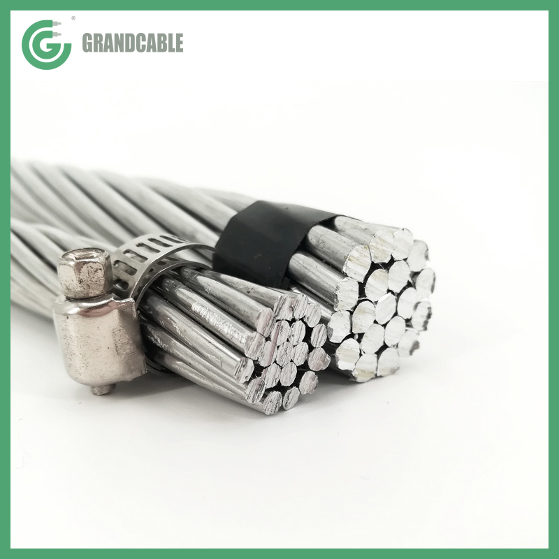 Câble Aster 75,5 mm2 AAAC Conductor for Medium voltage overhead network NF C 34-125