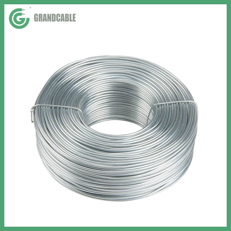 Solid Conductor Tie Wire #4AWG Hard Drawn Aluminium HDAL ASTM B 531