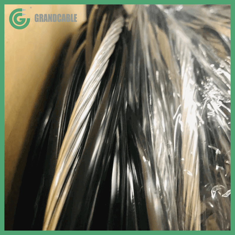 CONDUCTOR 4/0 AWG TRIPLEX CODE NAME LEPAS, ALUMINUIM, FOR USE AS SECONDARY WITH BARE 6201-T81 ALUM. ALLOY