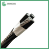 #6AWG Quadruplex Aluminum XLPE Covered Conductor Service Drop Cable ICEA S-66-524