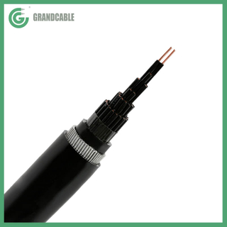 4x2.5mm2 SWA Copper Control Cable PVC Insulated PVC Sheathed for 33/11kv Substation