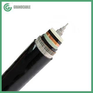 72.5kv 1c*630 mm2 AL/XLPE/PVC/AWA/PVC HDPE Cable